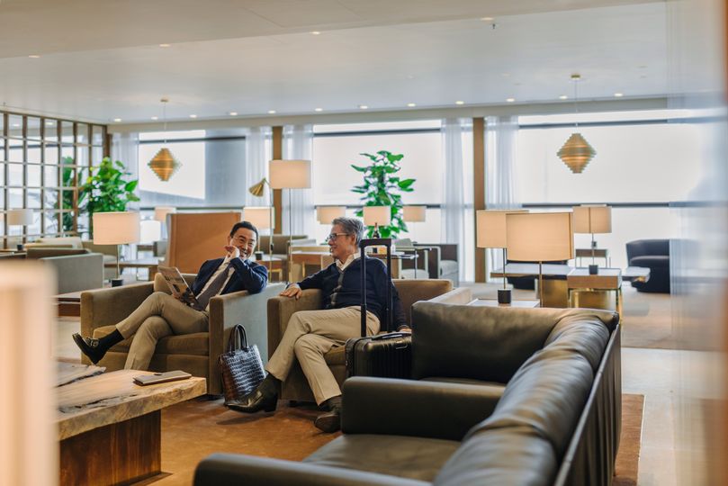 Cathay Pacific's The Pier First Class Lounge, Hong Kong